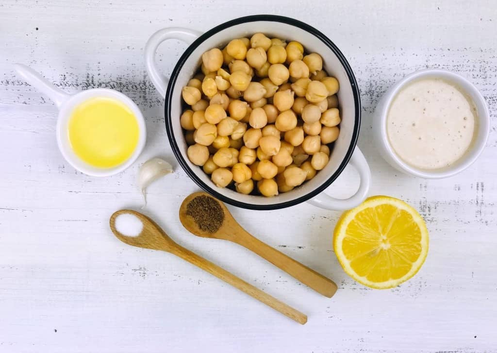 Hummus (pasta de naut) -ingrediente