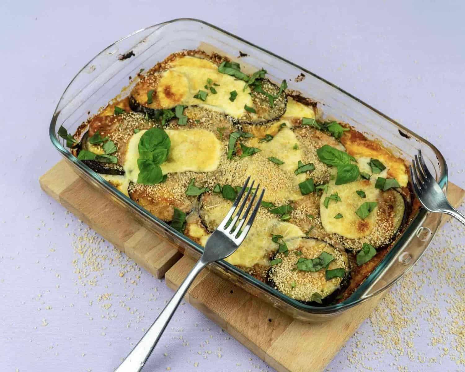 Caserola vinete parmigiana