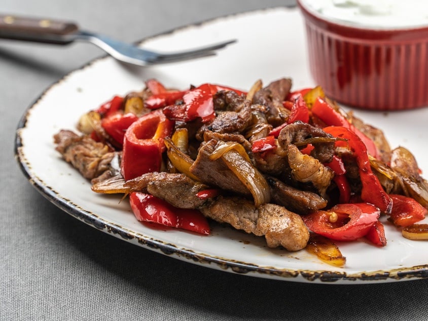 reteta ceafa de porc cu ardei