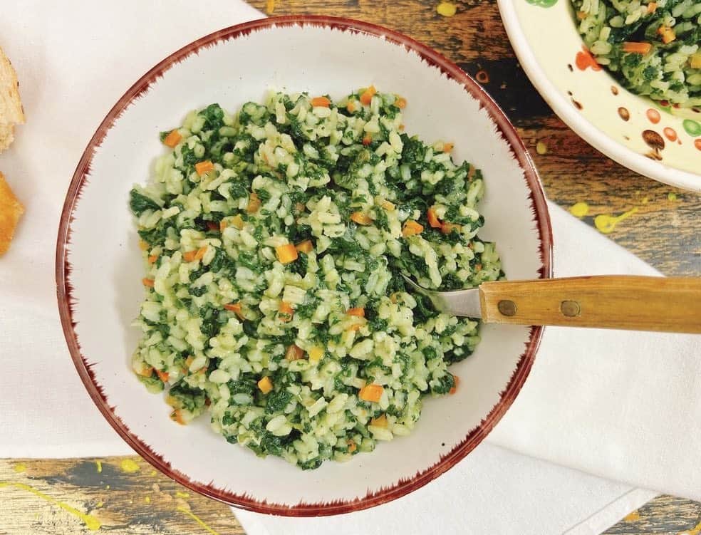 Pilaf de orez cu urzici (de post) Gastron Retete